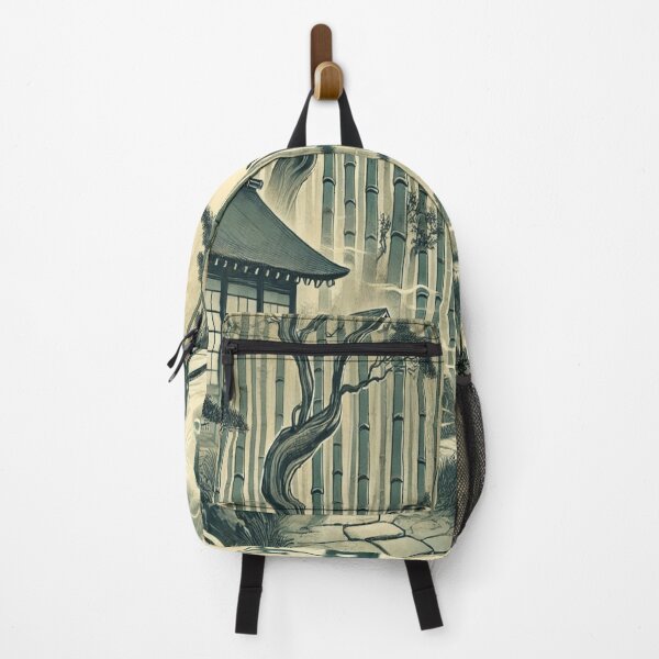 Item preview, Tranquil Bamboo Forest - Japanese Ink Style designed and sold by Macajuba Design .