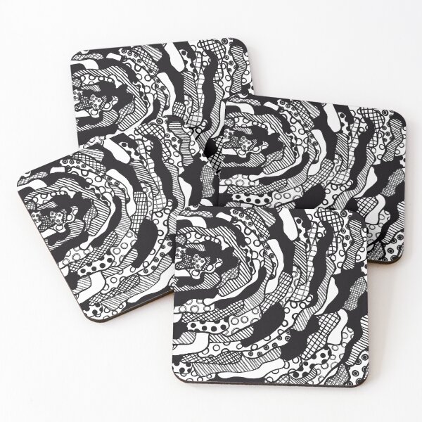 Item preview, A concentric floral patchwork designed and sold by Maria Santos Prieto.