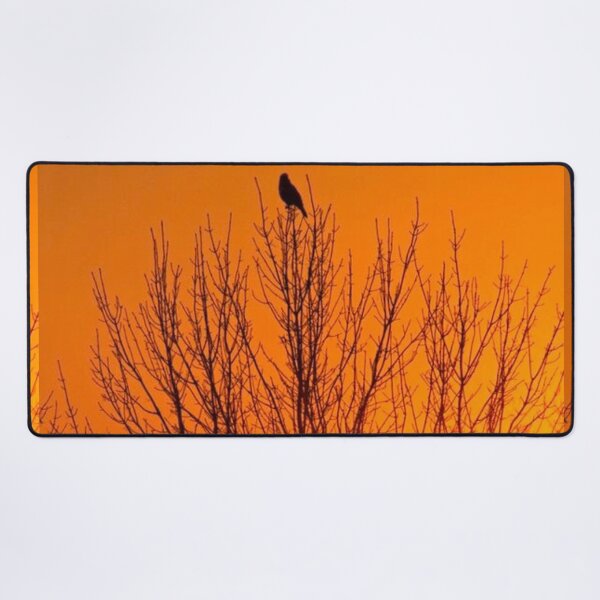 Item preview, Lone Bird on a Bare Tree at Sunset designed and sold by Glam-OOTD.