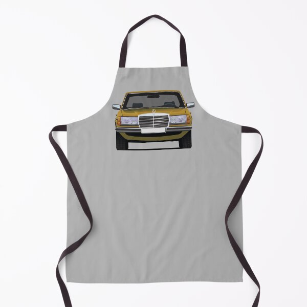 Item preview, Classic MBW123 car from Germany - yellow-gold designed and sold by knappidesign.
