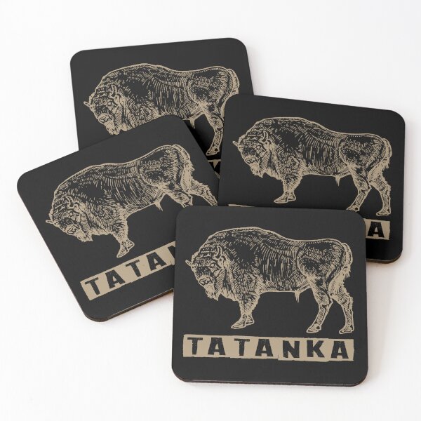 Item preview, TATANKA Shirt - Mens/Unisex  Fine Jersey Tee - Made in the USA - native american buffalo language, lakota sioux tribe designed and sold by nativeStor.