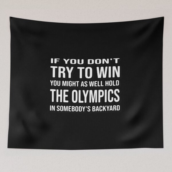 Item preview, Play to Win Bold Competition Quote designed and sold by Zakrytos ★★★★★.