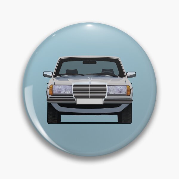 Item preview, Classic MBW123 car from Germany - silver-grey designed and sold by knappidesign.