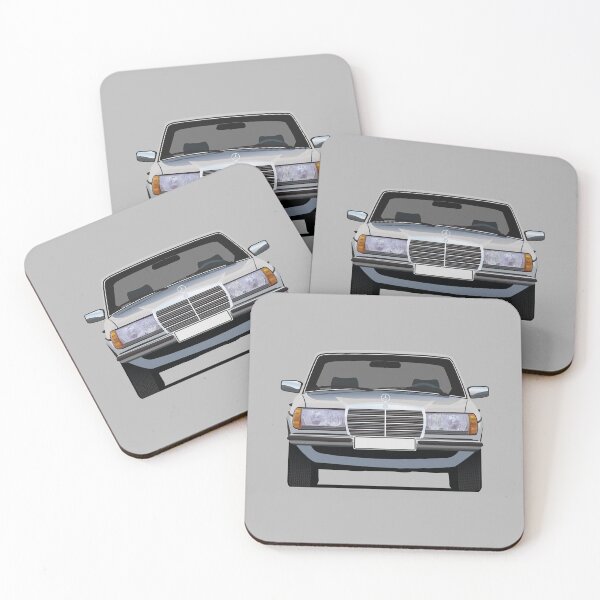 Item preview, Classic MBW123 car from Germany - silver-grey designed and sold by knappidesign.