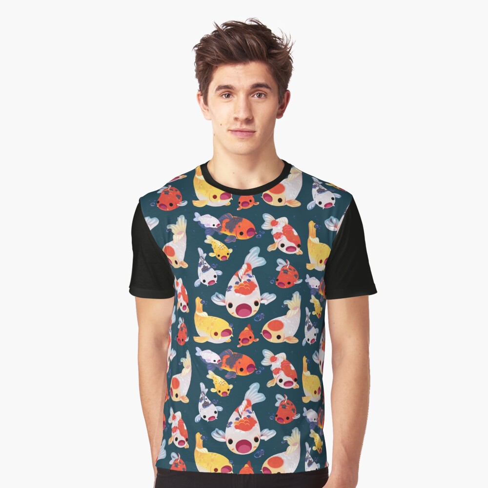 Vista previa del artículo con la obra «Camiseta gráfica», diseñado y vendido por pikaole.