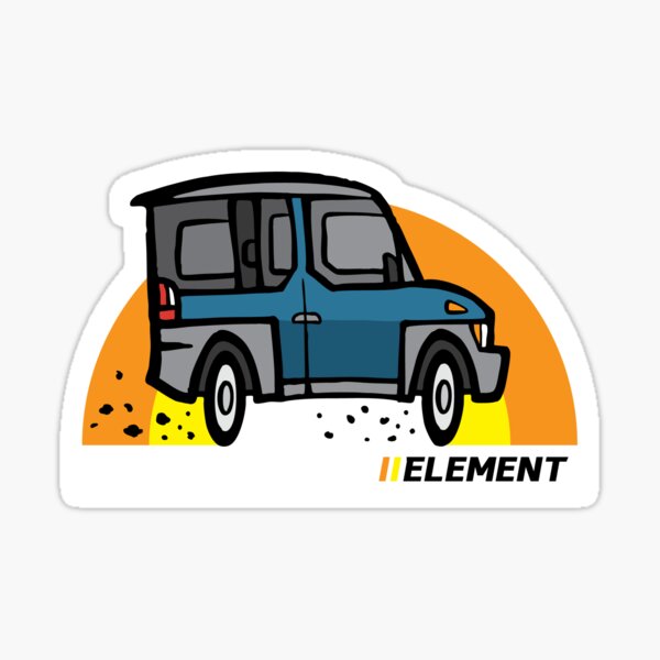 Artikel-Vorschau von HONDA ELEMENT Blau, designt und verkauft von SKULLUXE.