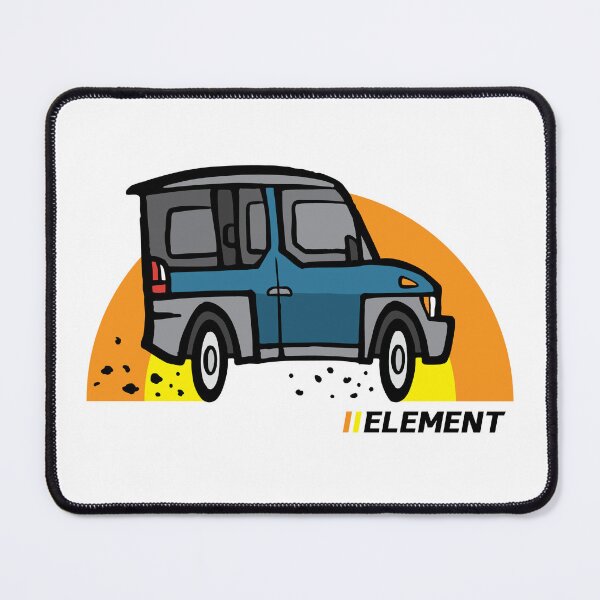Aperçu de l'œuvre HONDA ELEMENT Bleu créée et vendue par SKULLUXE.
