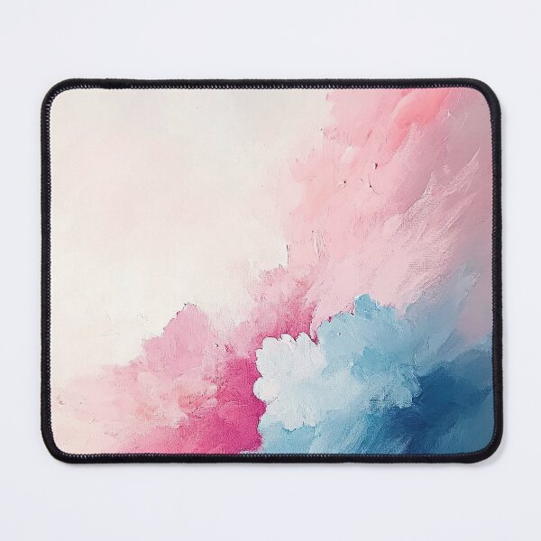 Item preview, Abstract Pink Blue Pastel Clouds Watercolor designed and sold by ArtHouseNiklas.
