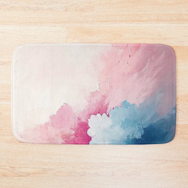 Item preview, Abstract Pink Blue Pastel Clouds Watercolor designed and sold by ArtHouseNiklas.