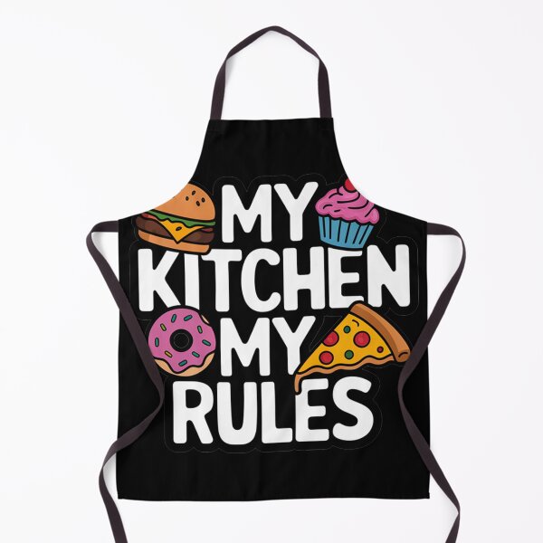 Item preview, My Kitchen My Rules designed and sold by MonkiFlipp.