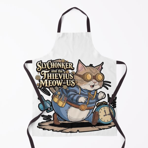 Item preview, Sly Chonker and the Thievius Meow-us #2 designed and sold by ChonkingHazard.