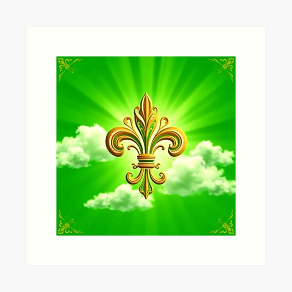Aperçu de l'œuvre Fleur De Lis créée et vendue par trailsitravel.