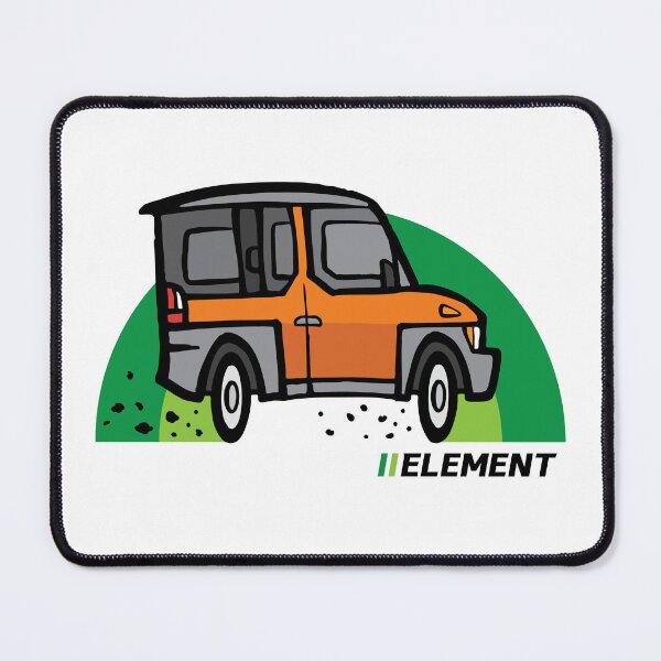 Aperçu de l'œuvre HONDA ELEMENT Orange créée et vendue par SKULLUXE.
