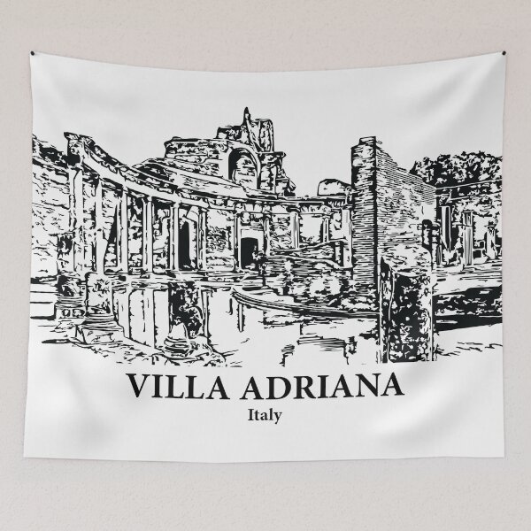 Item preview, Villa Adriana - Italy designed and sold by Lakeric Cityscapes.