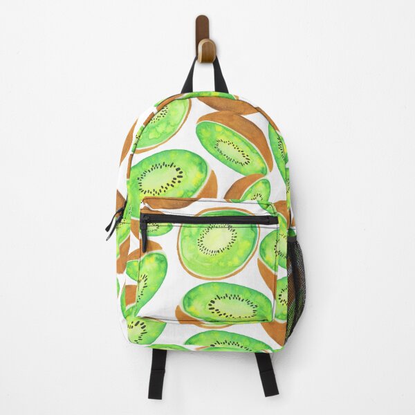 Item preview, A vibrant watercolor pattern of juicy green kiwi fruit designed and sold by Hillary Holt.