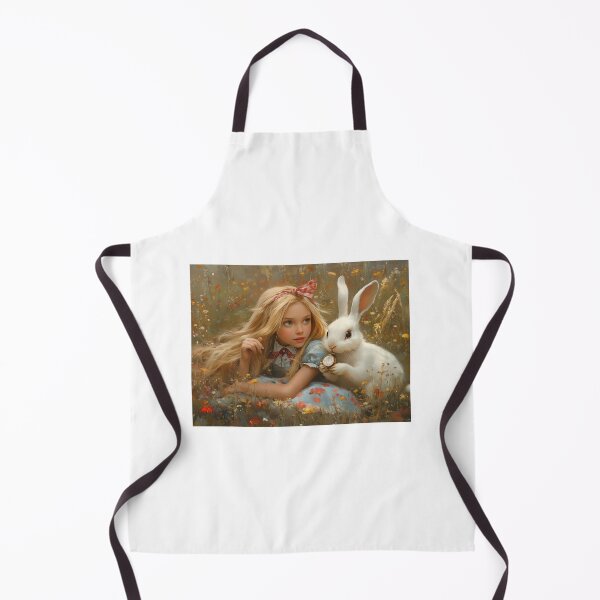 Item preview, Alice and the White Rabbit designed and sold by ACuriousshoppe.