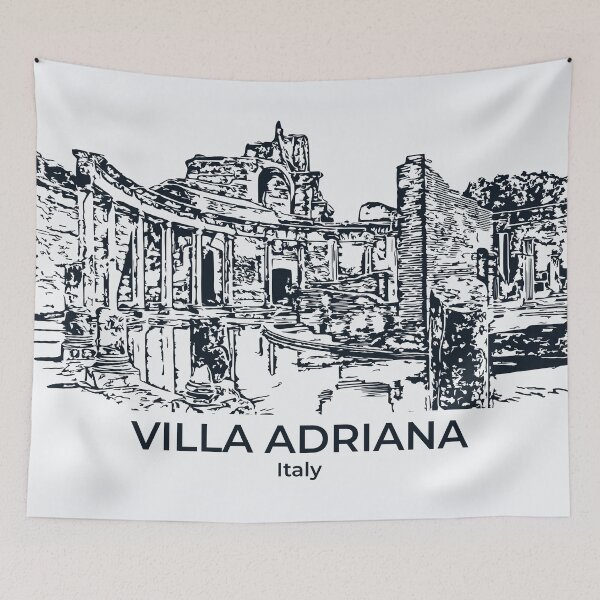 Item preview, Villa Adriana - Italy designed and sold by Lakeric Cityscapes.