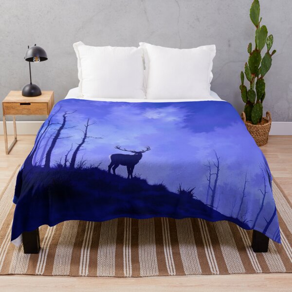 Item preview, Ciervo majestuoso bajo el cielo crepuscular – Naturaleza designed and sold by pixelated_echoes.