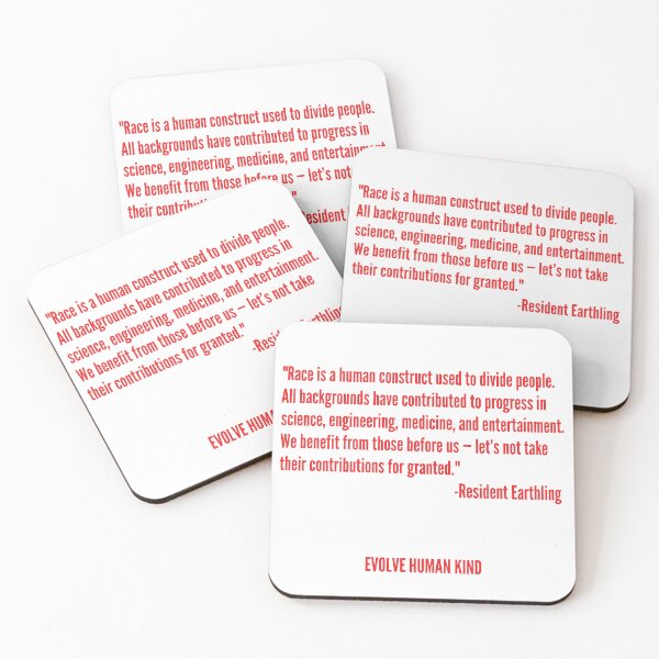 Item preview, Race is a human construct designed and sold by WordyDreams.
