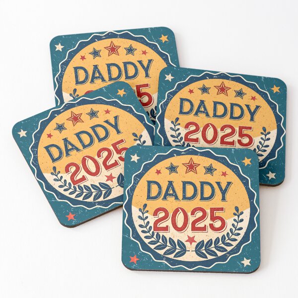 Item preview, Daddy 2025 in retro style designed and sold by AhArtMe.