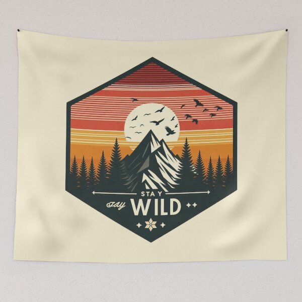 Item preview, Untamed Horizons: Stay Wild designed and sold by Coollzone.