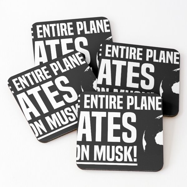 Item preview, The entire planet HATES Elon Musk designed and sold by MiaaaArts.