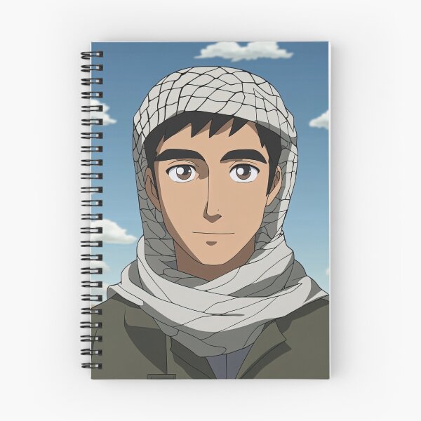Item preview, Palestinian man | Anime style designed and sold by ComicsFactory.