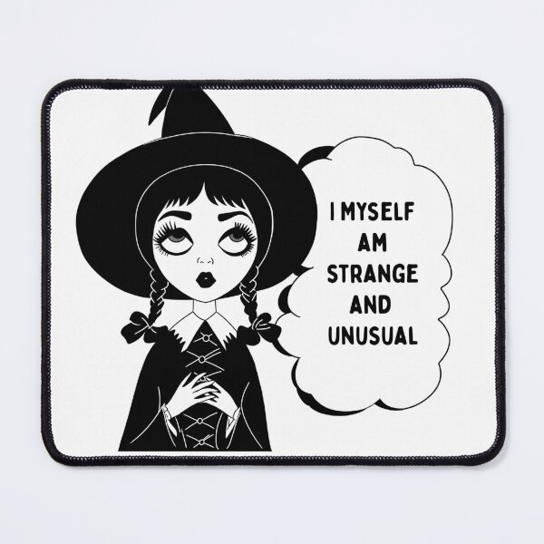 Item preview, "I Myself Am Strange and Unusual" designed and sold by LovesickLobotomy.