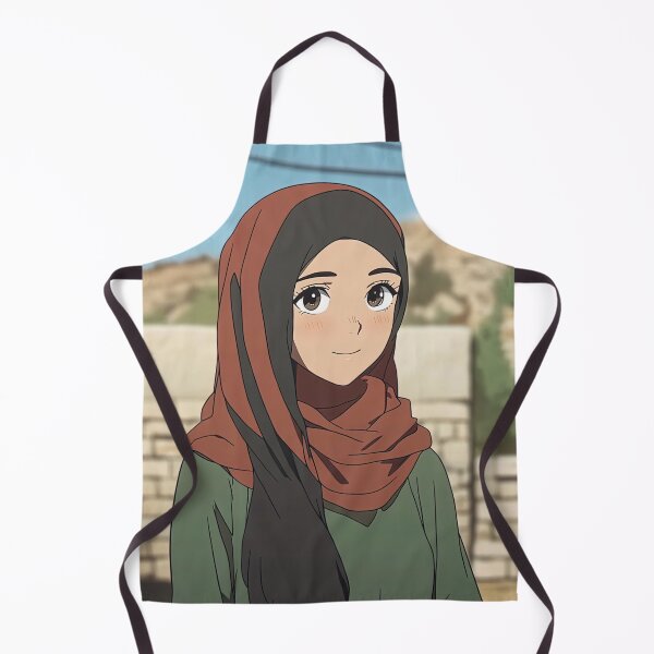Item preview, Palestinian woman | Anime style designed and sold by ComicsFactory.