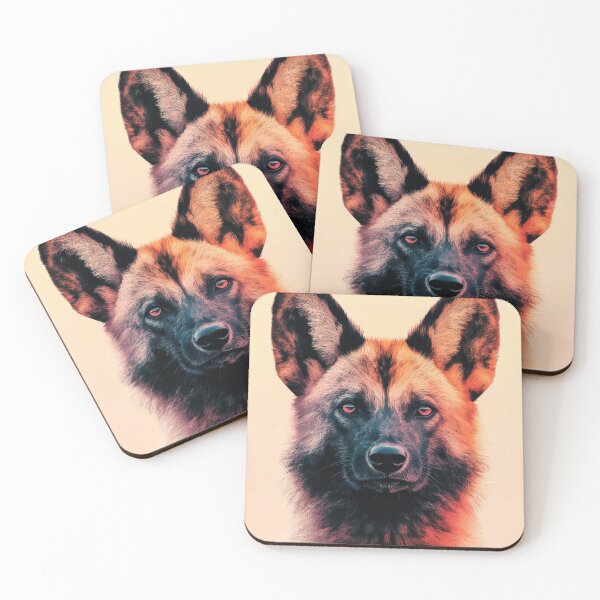 Item preview, Majestic Canine Portrait in Vibrant Hues designed and sold by Twisted Kids.