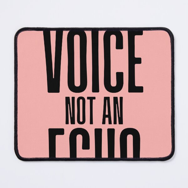 Item preview, Inspirational quotes Be a voice not an echo designed and sold by SlocifieShop.