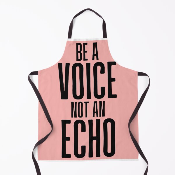 Item preview, Inspirational quotes Be a voice not an echo designed and sold by SlocifieShop.