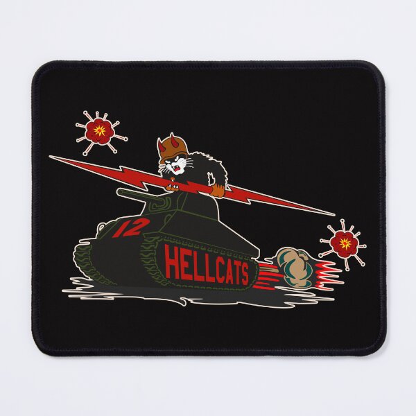 Item preview, US Army - 12th Armored Division – Hellcat designed and sold by pzd501.