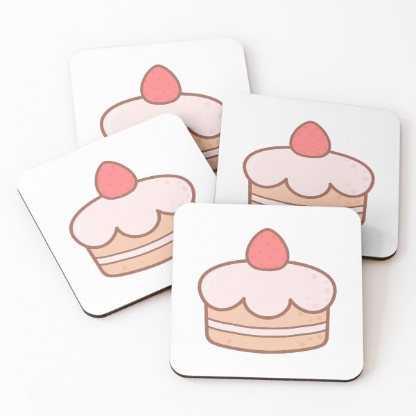 Item preview, Cafe Hopping cute cupcake with strawberry topping designed and sold by nuchz.
