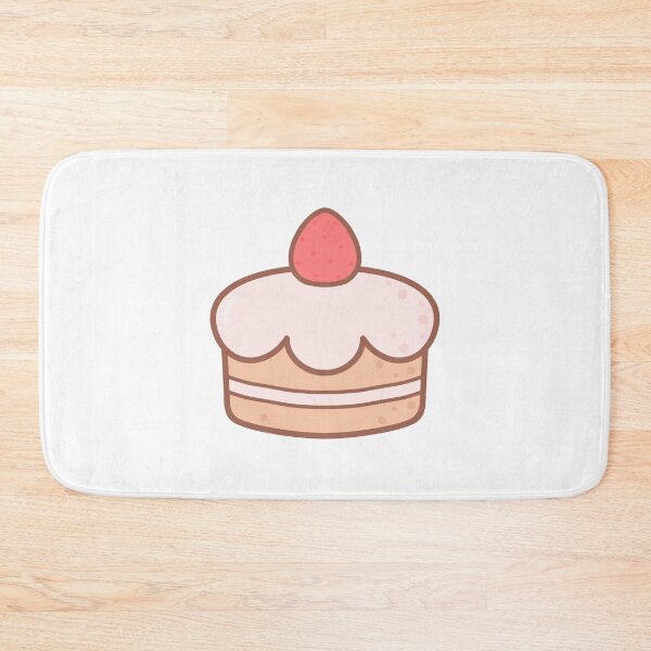 Item preview, Cafe Hopping cute cupcake with strawberry topping designed and sold by nuchz.
