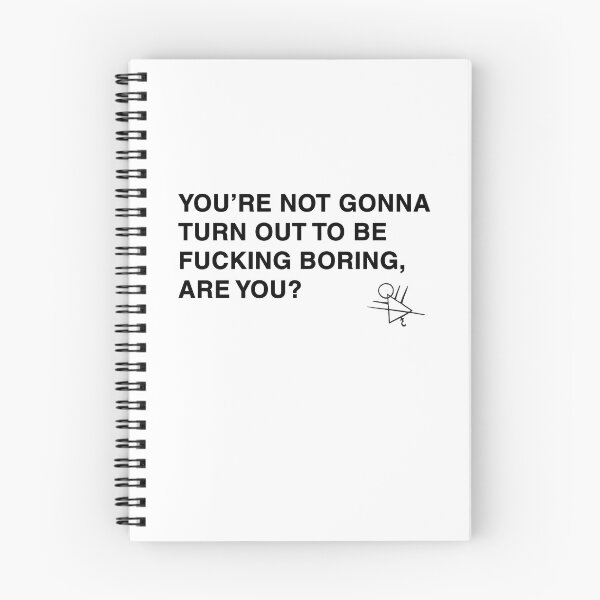 Item preview, You're not gonna turn out to be boring, are you? designed and sold by Dagashell.