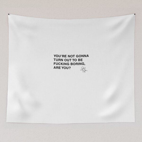 Item preview, You're not gonna turn out to be boring, are you? designed and sold by Dagashell.
