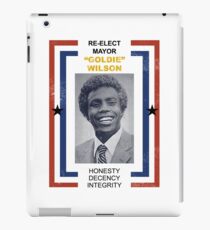 Goldie Wilson Mayor iPad Case/Skin