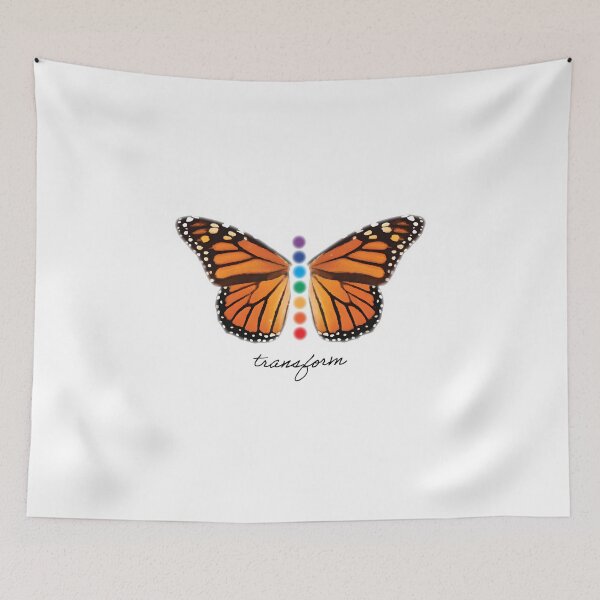 Item preview, 7 Chakras Butterfly Transform T Shirt Stickers Phone Case For Spiritual Lovers designed and sold by Apotheosis by Irie Meraki.