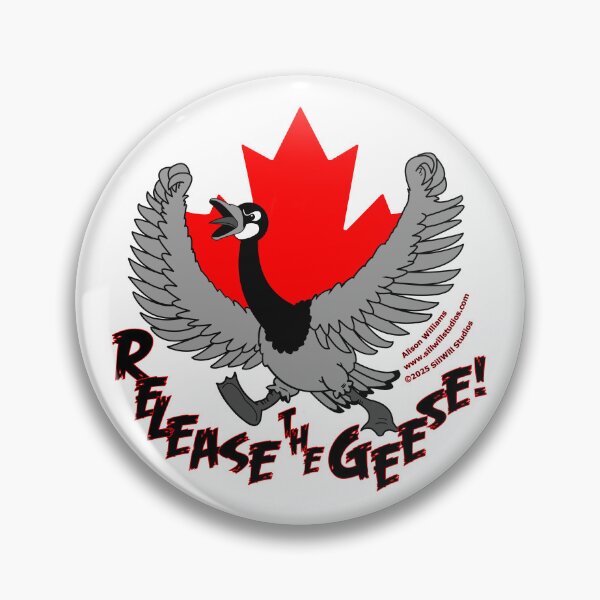 Item preview, Release the Geese! designed and sold by SillWillStudios.