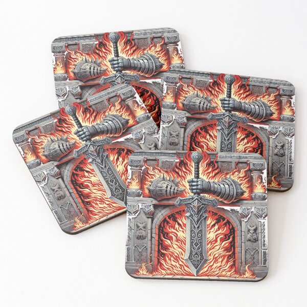 Item preview, Fireplace Knight designed and sold by StagInk.