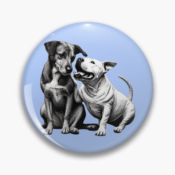 Item preview, Friends Forever - Loyal Dog Duo designed and sold by TSQ.