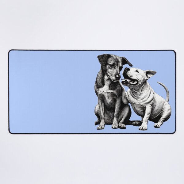Item preview, Friends Forever - Loyal Dog Duo designed and sold by TSQ.