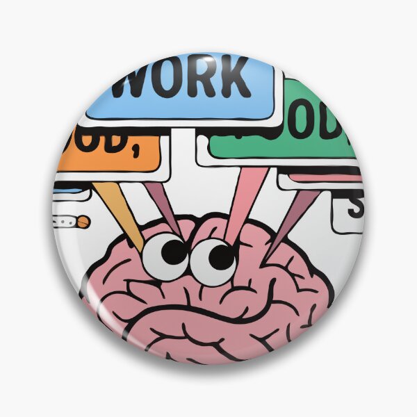 Item preview, Brain Overload designed and sold by scarlov.