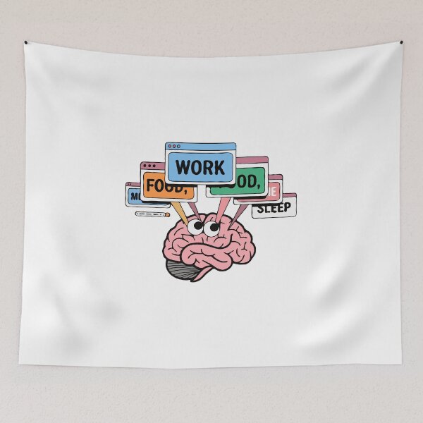 Item preview, Brain Overload designed and sold by scarlov.