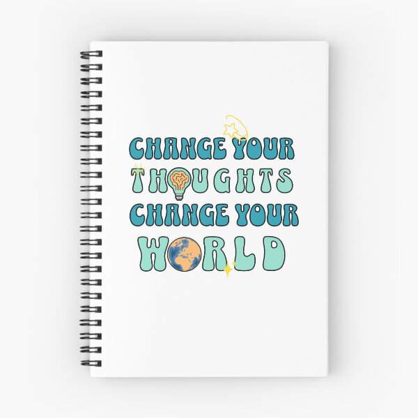 Item preview, Change Your Thoughts, Change Your World Motivational Design designed and sold by Building60media.