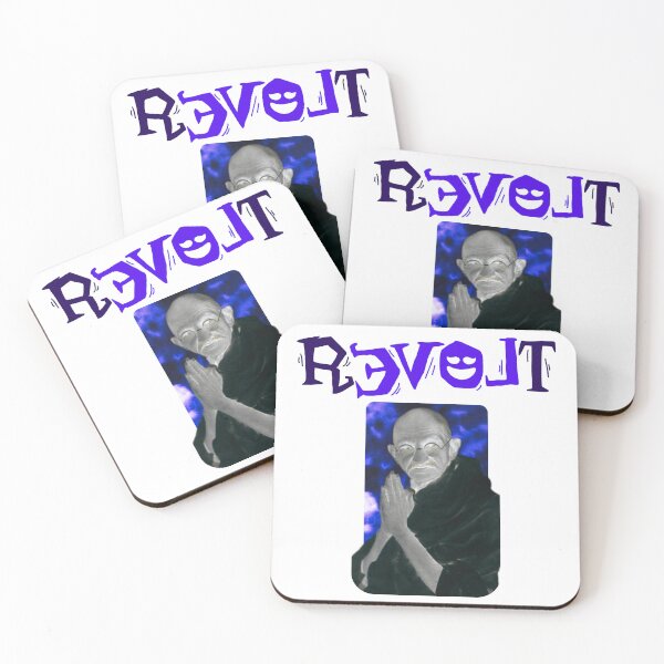 Item preview, Revolt with the Ghost of Mahatma Gandhi designed and sold by Ghosts Revolt.