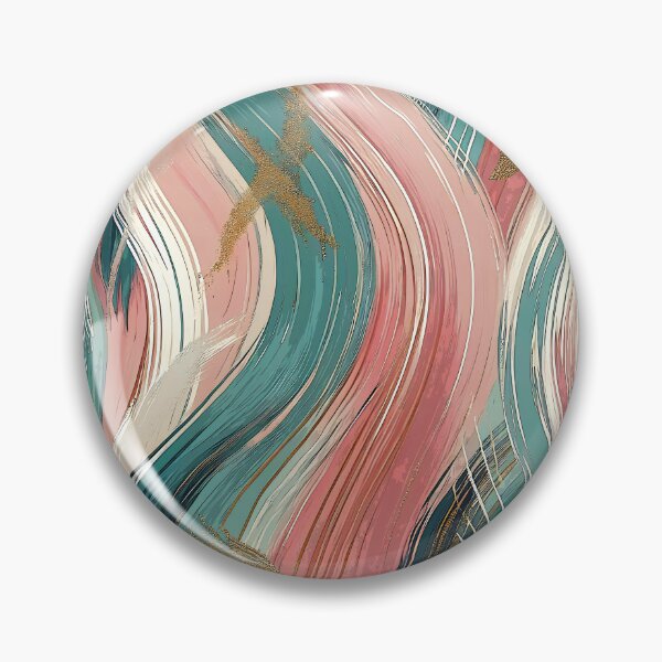 Item preview, Aesthetic motif, light pink and pale green brushstrokes, paper marbling,patterns that mimic the fluidity of water or the veining found in natural stone like marble or agate designed and sold by Collagedream.