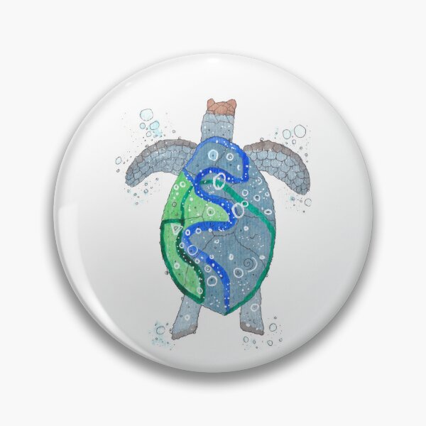 Item preview, Turtle on a dive designed and sold by bluelandfriends.