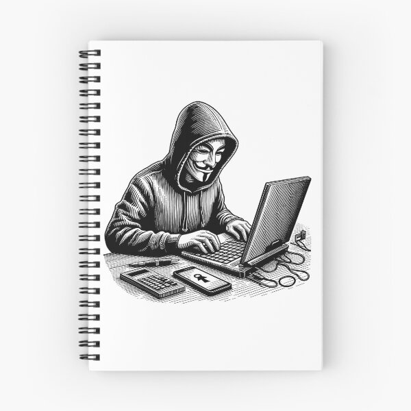 Item preview, Anonymous Attacker Hooded Figure Hacking designed and sold by NTGUILTY.
